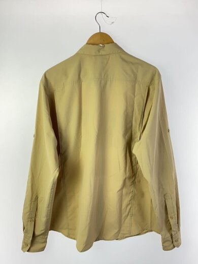 商品画像：長袖シャツ/L/ポリエステル/BEG/無地/41900SP21 2