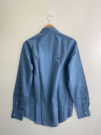商品画像：長袖シャツ/15.5/コットン/BLU/無地 2