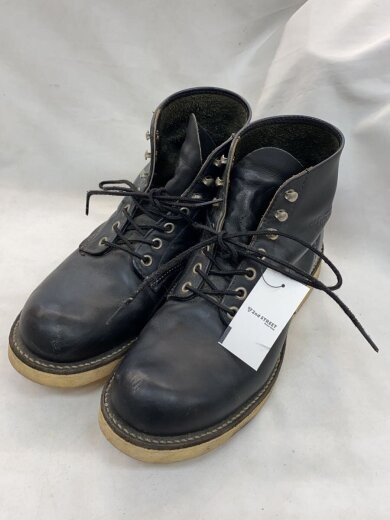商品画像：レースアップブーツ/US8/BLK/8165 2