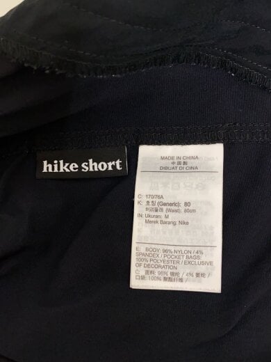 商品画像：ショートパンツ/M/コットン/BLK/無地/FN2431-010// 6