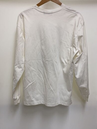 商品画像：長袖Tシャツ/L/コットン/WHT// 2