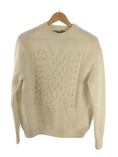 画像：mina perhonengasse/za8588/ガッセ/モックネックセーター(厚手)/ニット/38/ウール/IVO1