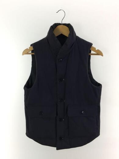 画像：A VONTADEリバーシブル中綿入りベスト/S/ウール/GRY5