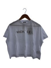 タグ付き/T-SHIRT GIROCOLLO/Tシャツ/半袖カットソー/XS/コットン/WHT