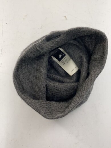 商品画像：ニットキャップ/--/ウール/GRY/メンズ/887-121955 3