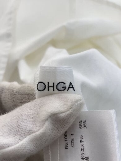 商品画像：ノースリーブフリルブラウス/FREE/ポリエステル/WHT/1009 3