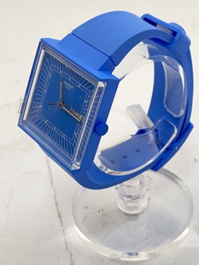 商品画像：クォーツ腕時計/アナログ/ラバー/BLU/BLU/S034S700 2