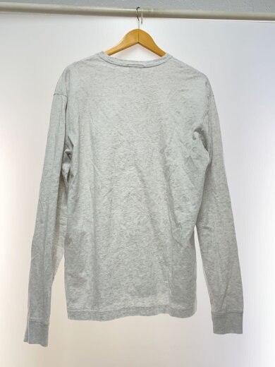 商品画像：長袖Tシャツ/M/コットン/GRY 2
