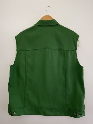 商品画像：Regular Polyester Vest/M/ポリエステル/GRN/22SS P-2 2