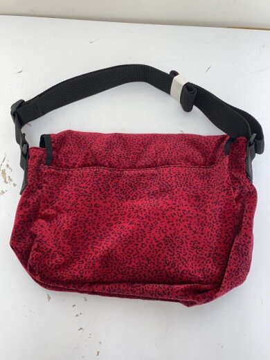 商品画像：ショルダーバッグ/ベロア/RED/総柄 3