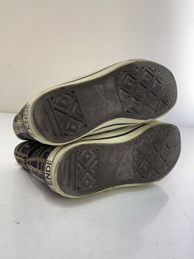 商品画像：ハイカットスニーカー/35/BRW/黄ばみ有 4