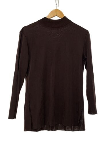 商品画像：ニット・セーター(薄手)/M/アクリル/BRW/無地/PE63-KJ069 1