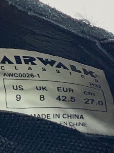 商品画像：シューズ/27cm/BLK/スウェード/AWC0026-1 5