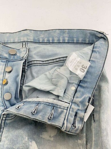 商品画像：クラッシュダメージ加工/ボトム/30/デニム/IDG 3