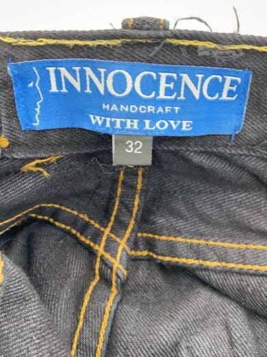 商品画像：PATCHWORK DENIM PANTS/パッチワークデニムパンツ/32/--/BLK/INPWDM01 4