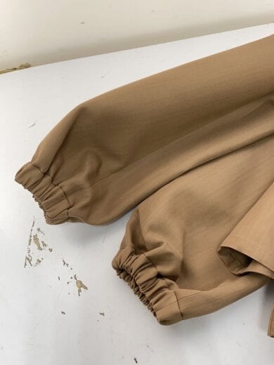 商品画像：puffsleevepullover/FREE/シルク/BRW/無地 6