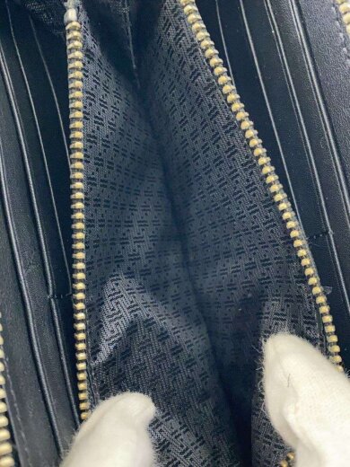 商品画像：財布/レザー/BLK/無地/メンズ 6