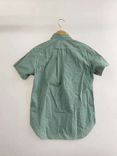 商品画像：半袖シャツ/S/コットン/GRN/チェック/UI-B012 2