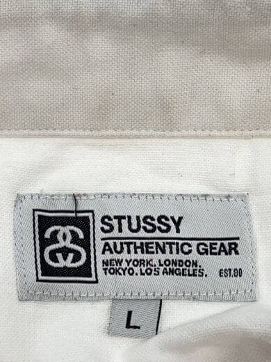 商品画像：長袖シャツ/L/コットン/WHT/無地// 3