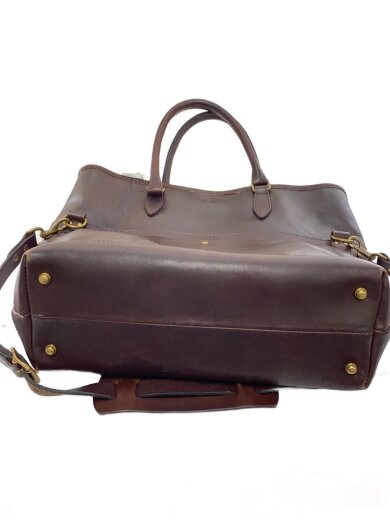 商品画像：LEATHER NELSON 2WAY BAG/レザー/BRW/無地/VS-244LS// 4