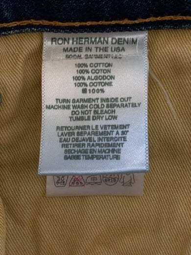 商品画像：RONH HERMAN DENIM/31/デニム/IDG/4120601091836 6