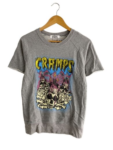 商品画像：CRAMPS/Tシャツ/S/コットン/GRY/プリント/0251CS06 1