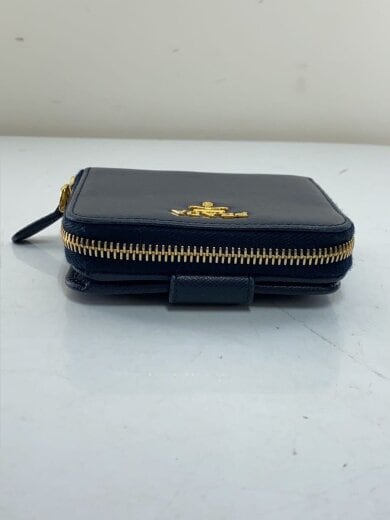 商品画像：2つ折り財布/レザー/NVY/無地/レディース/1ML522 6