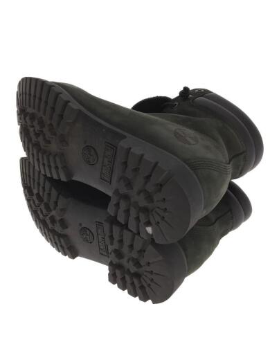 画像：Timberlandインソール剥がれ有/レースアップブーツ/US10/BLK/レザー/735414