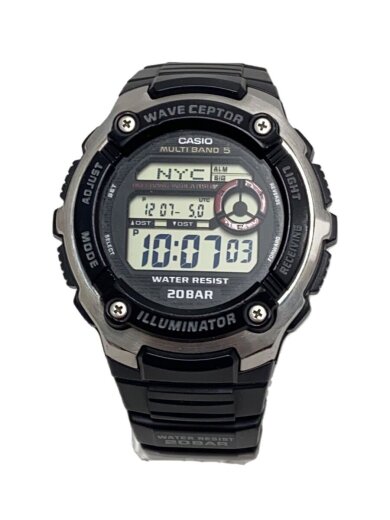画像：CASIOWV-M200/腕時計/アナログ/ラバー/BLK1