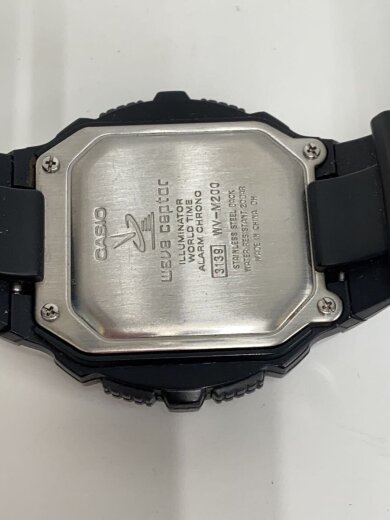 画像：CASIOWV-M200/腕時計/アナログ/ラバー/BLK3