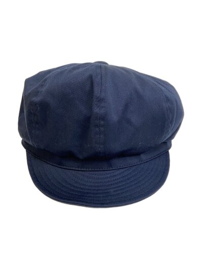 商品画像：キャスケット/L/コットン/NVY/無地/メンズ 1