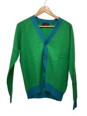 カーディガン(薄手)/M/コットン/GRN/59-02-04-02004