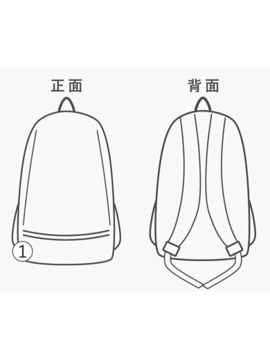 商品画像：リュック/--/NVY 8