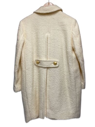 商品画像：チェスターコート/38/ウール/WHT/チェック/E1B27-601-08 2