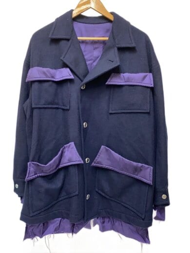 商品画像：ジャケット/S/ウール/NVY/SQ-J06-150 1