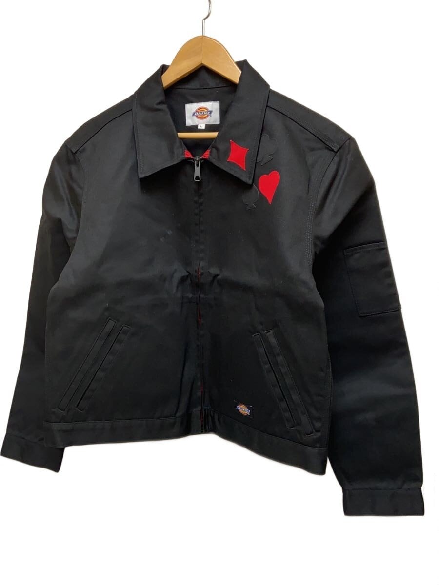 DICKIES / ジャケット/L/コットン/BLK/無地/241M10PL01