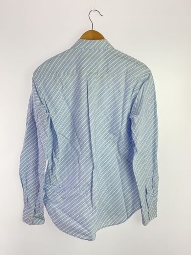 商品画像：長袖シャツ/S/コットン/BLU/ストライプ/DF-B027// 2