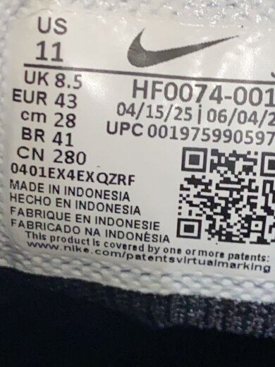 商品画像：ローカットスニーカー_HF0074-001/28cm/BLK 5