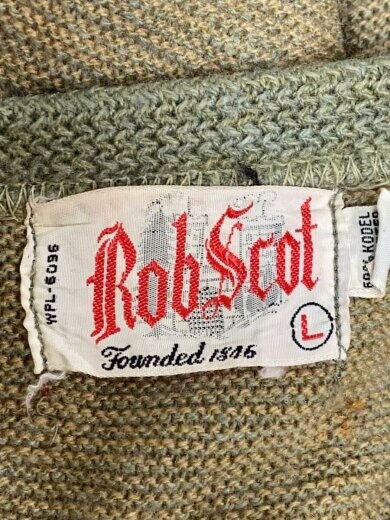 商品画像：Rob Scot/ニット・セーター(厚手)/L/ウール/BEG/総柄 3