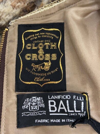 商品画像：トップス/FREE/アクリル/BRW/チェック/ST-L1105 3