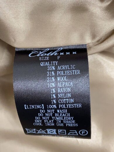 商品画像：トップス/FREE/アクリル/BRW/チェック/ST-L1105 4