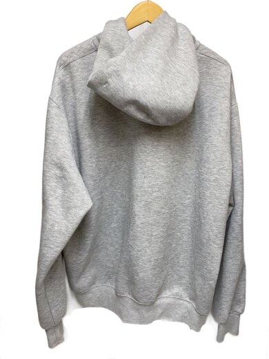 商品画像：ジップパーカー/XL/コットン/GRY/無地/BE-51022W 2