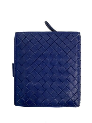 商品画像：2つ折り財布/レザー/NVY/無地/メンズ 2