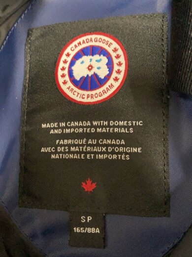 商品画像：ダウンジャケット/S/ナイロン/NVY/無地/3853WB 3