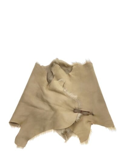 商品画像：KARL DONOGHUE/ストール/レザー/BEG/無地/レディース 1