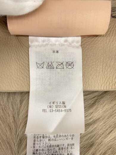 商品画像：KARL DONOGHUE/ストール/レザー/BEG/無地/レディース 3