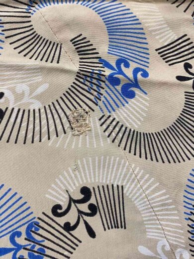 商品画像：TEXTRON/長袖シャツ/--/--/BEG/総柄 8