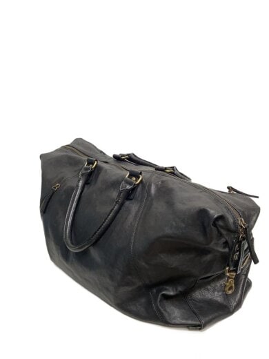 商品画像：ボストンバッグ/レザー/BLK 2