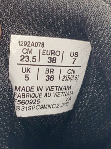 商品画像：ローカットスニーカー/23.5cm/BLK/1292A078 5