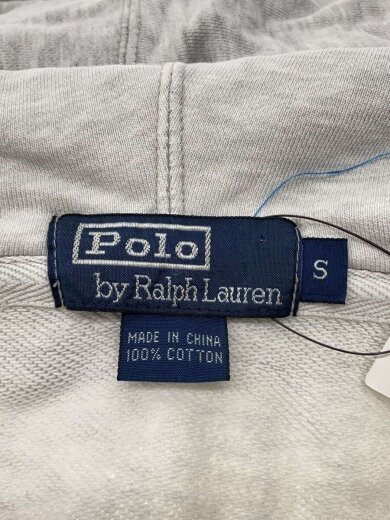 商品画像：ジップパーカー/S/コットン/GRY 3